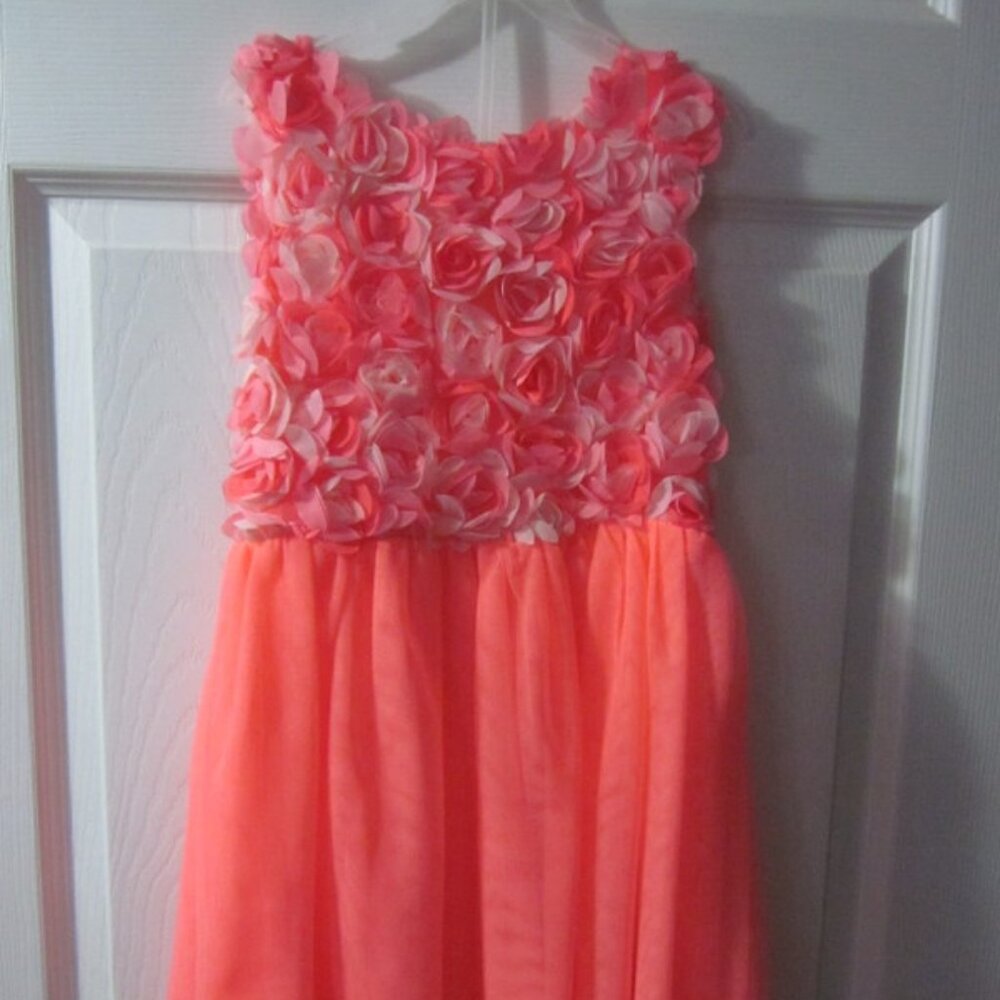 Coral Girl's dress